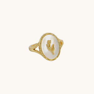 Open image in slideshow, Aurelia Tulip Ring - Jolicc Studio
