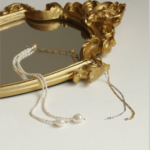 Freedom Pearl Necklace - Jolicc Studio