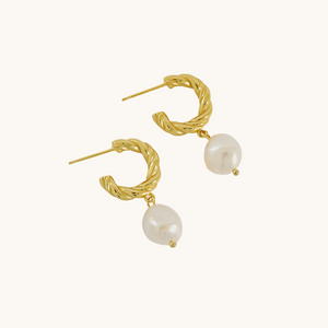 Viola Pearl Earrings - Jolicc Studio