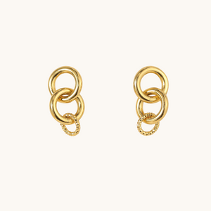 Triple Hoops Earring - Jolicc Studio