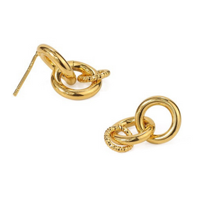 Triple Hoops Earring - Jolicc Studio